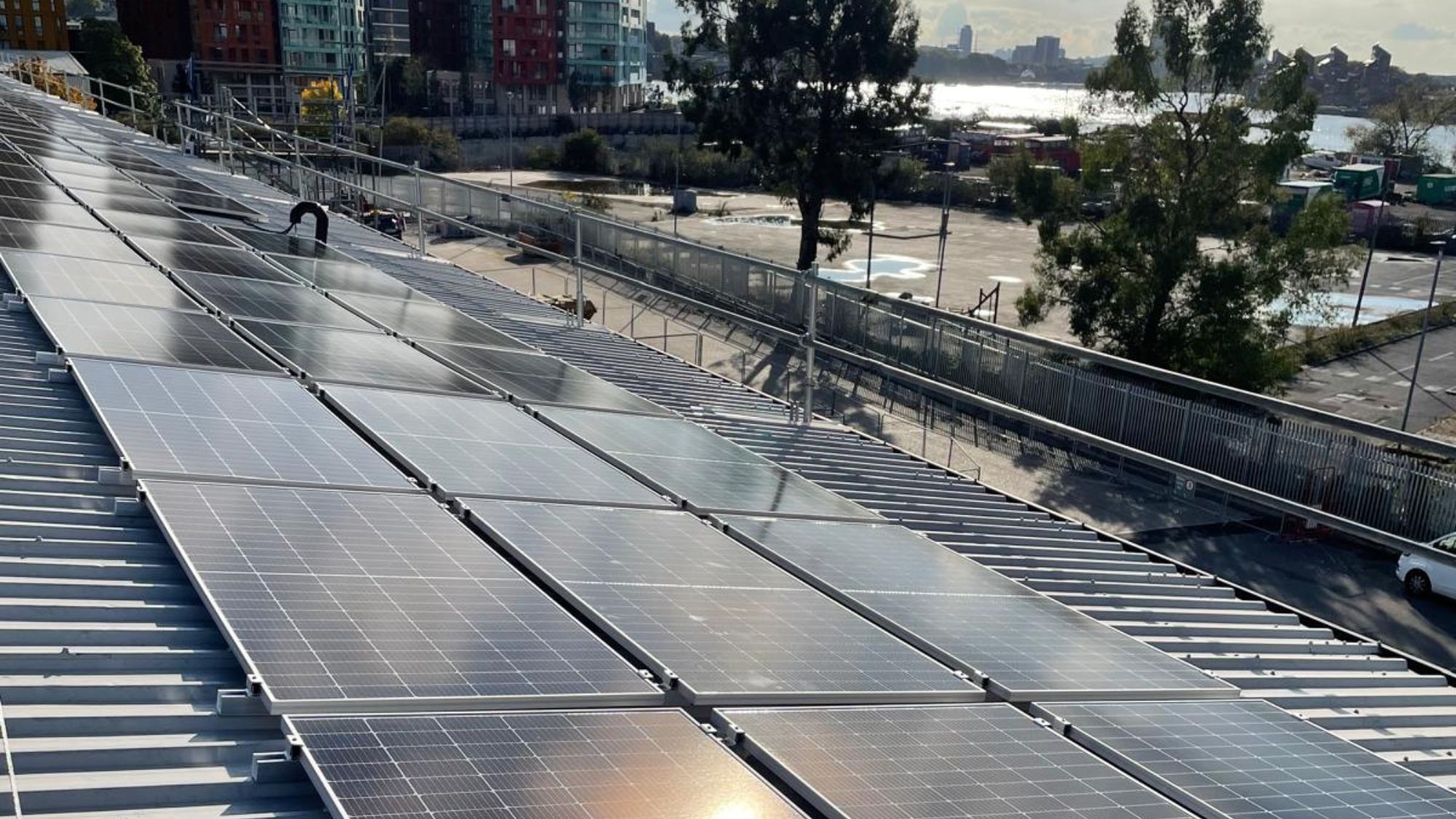 Former Spicers Building Commercial PV Installation - Greenwich, LondonFormer Spicers Building Commercial PV Installation - Greenwich, London