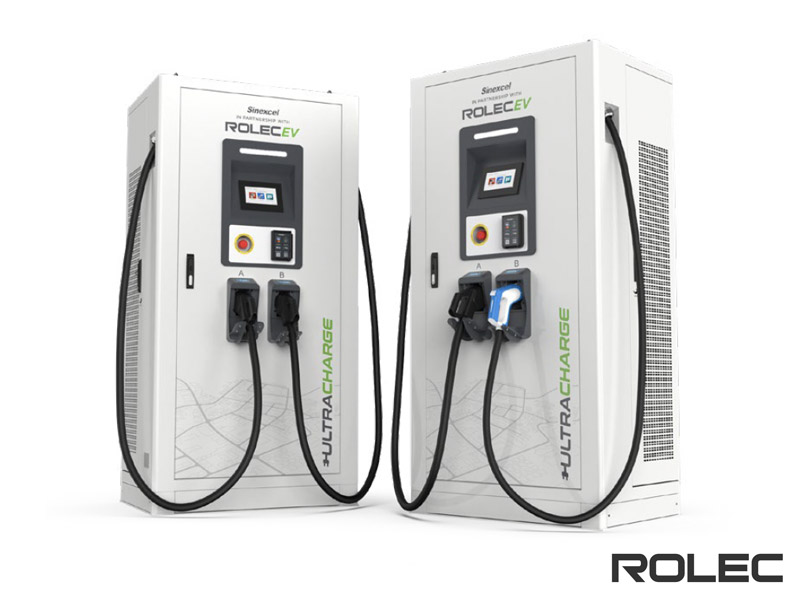 ROLEC EV UltraCharge 160 EV Charger ROLEC EV UltraCharge 160 commercial electric vehicle EV charging point