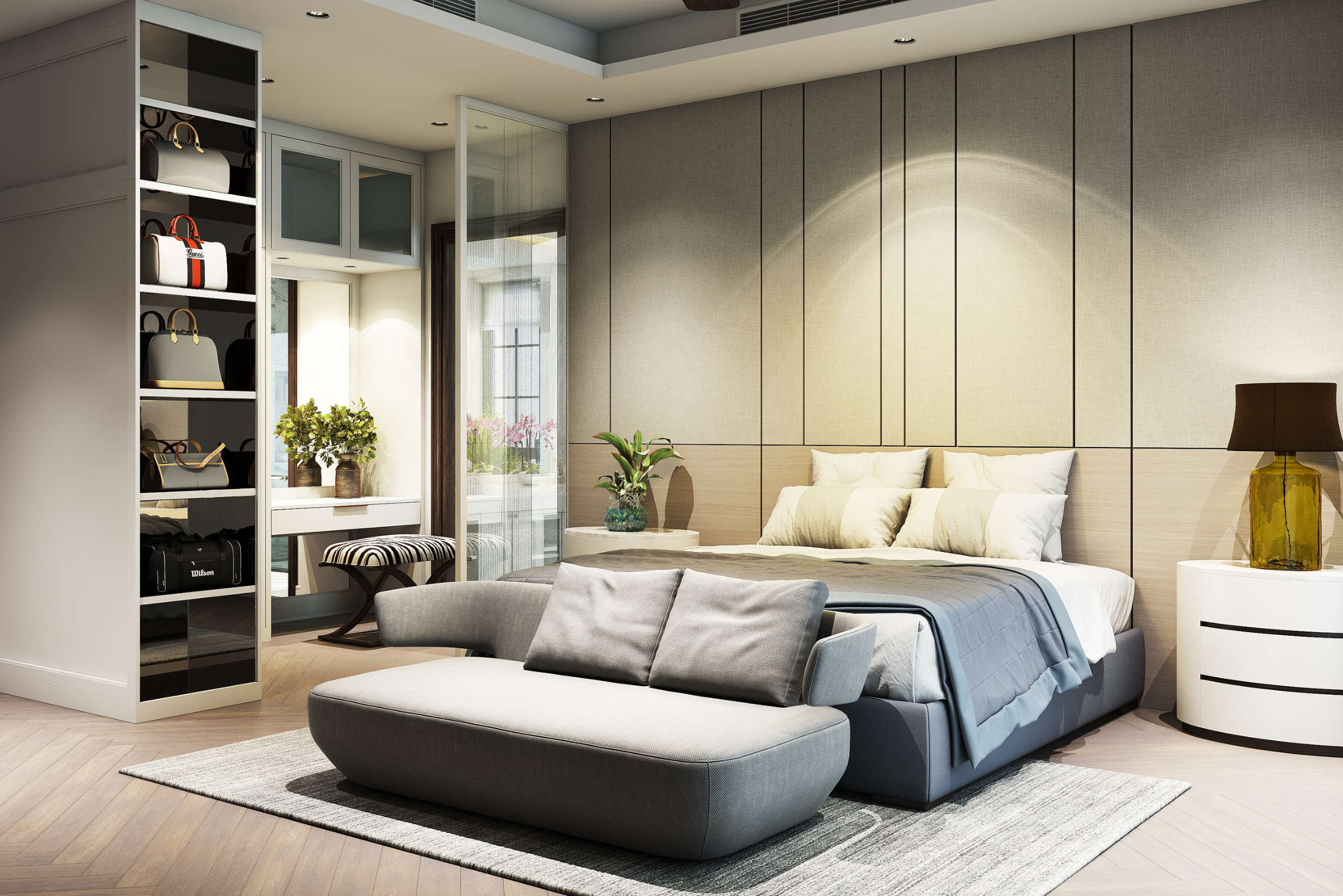 Image showing bedroom furniture