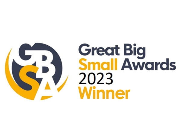 Great Big Small Awards Winner Logo