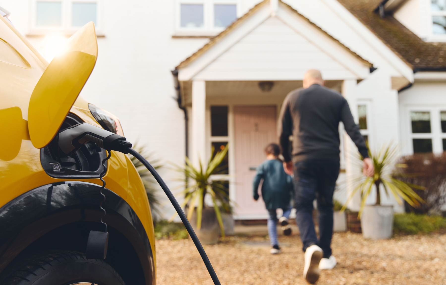 Home Electric Vehicle Charging Point