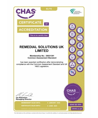 Chas Elite Accreditation