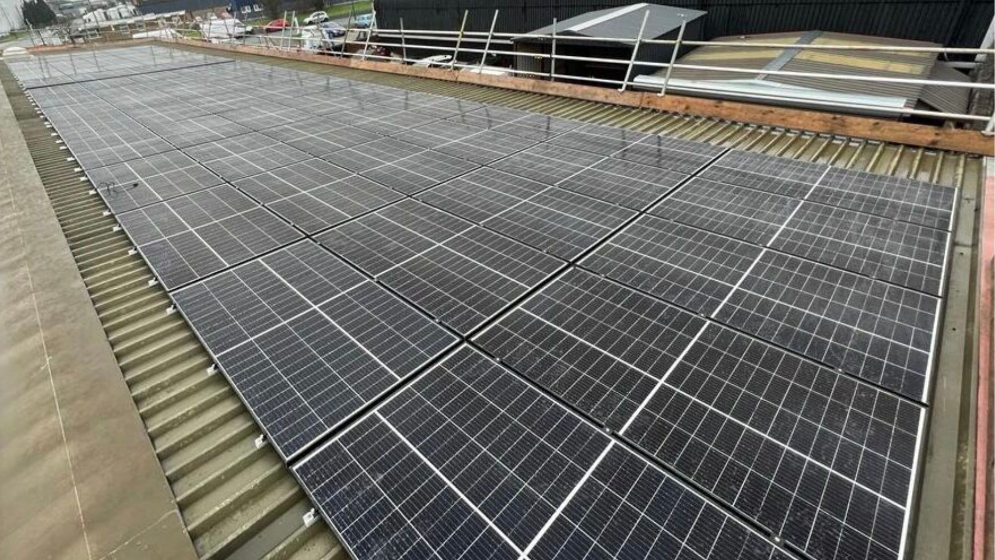 Great Coates Motors Commercial Solar PV Installation - Grimsby