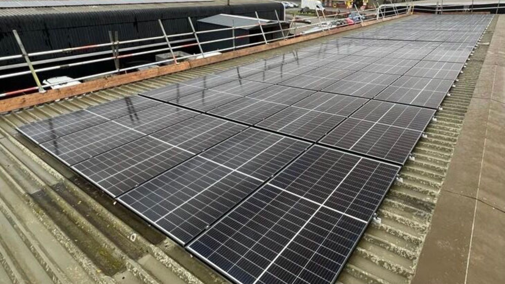 Great Coates Motors Commercial Solar PV Installation - Grimsby