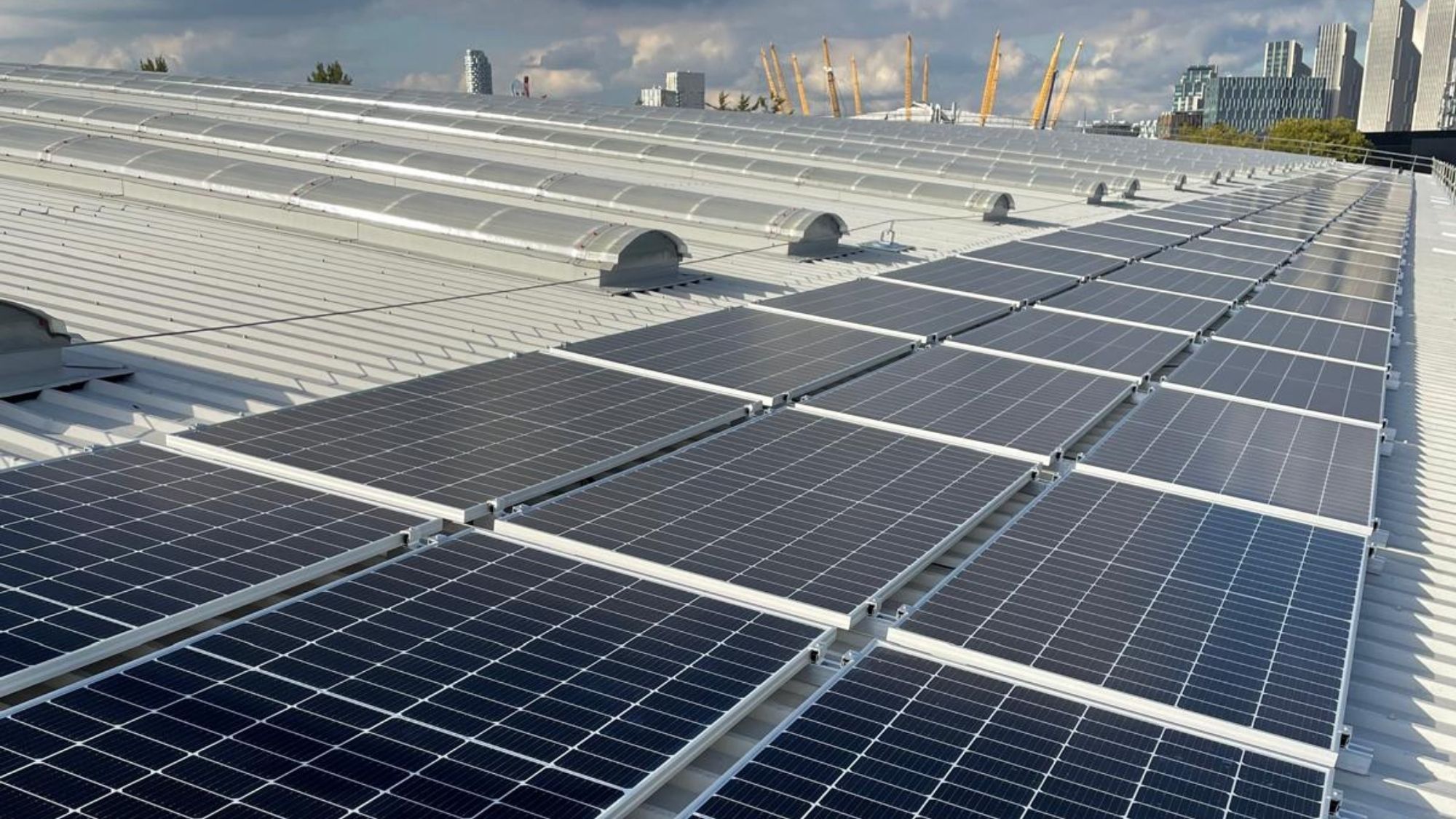 Former Spicers Building Commercial PV Installation - Greenwich, London