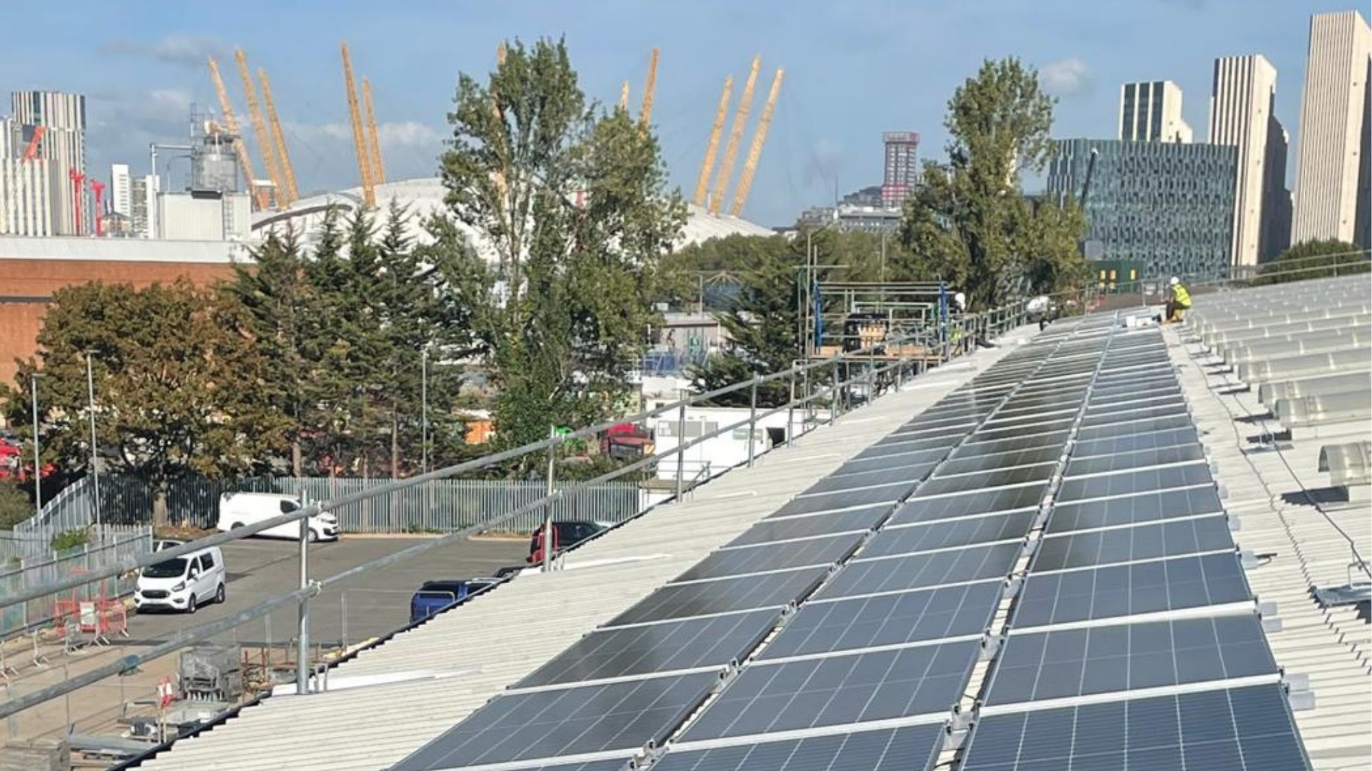 Former Spicers Building Commercial PV Installation - Greenwich, LondonFormer Spicers Building Commercial PV Installation - Greenwich, London