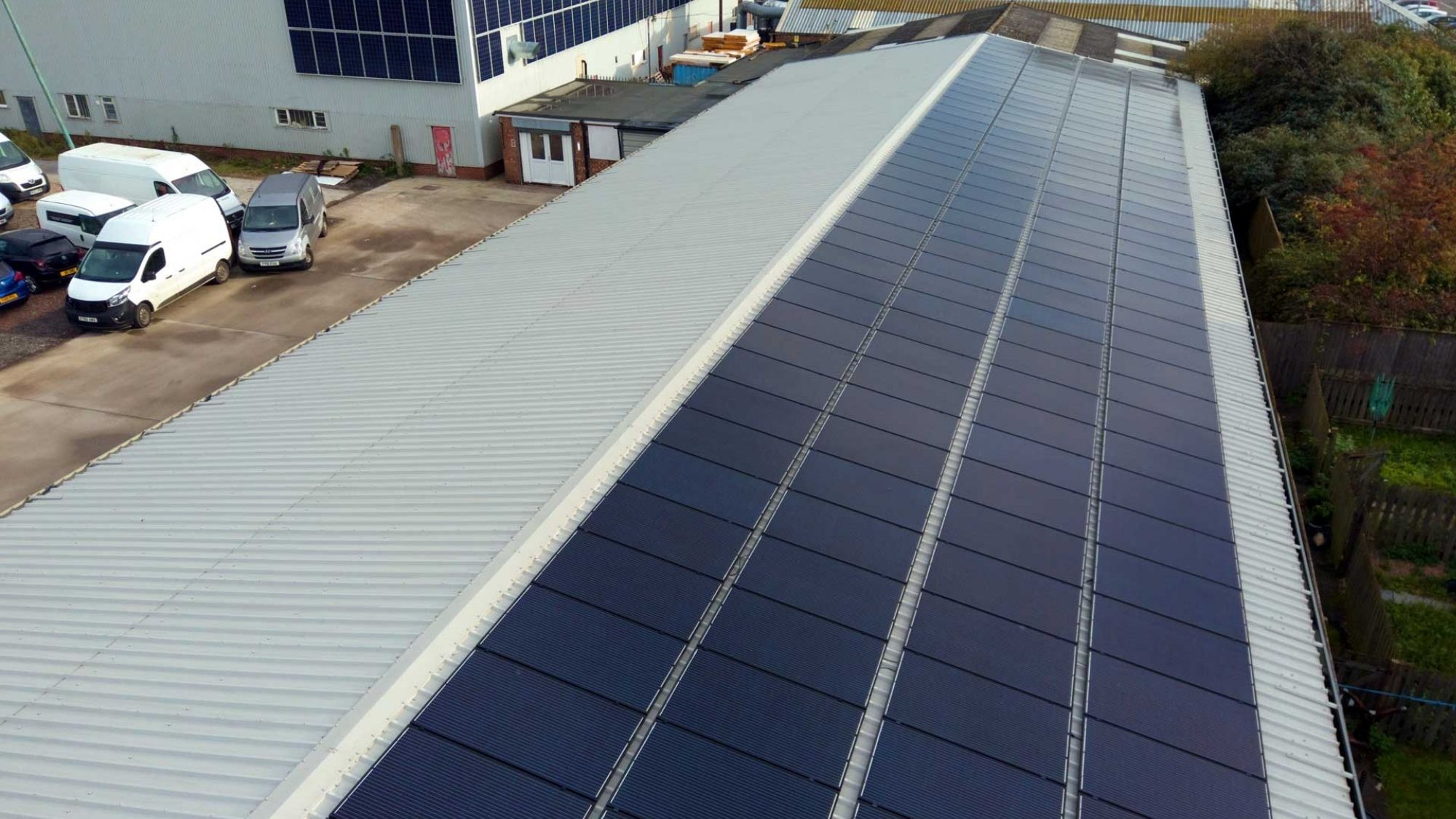 Brooklands Commercial Solar PV Installation - Grimsby