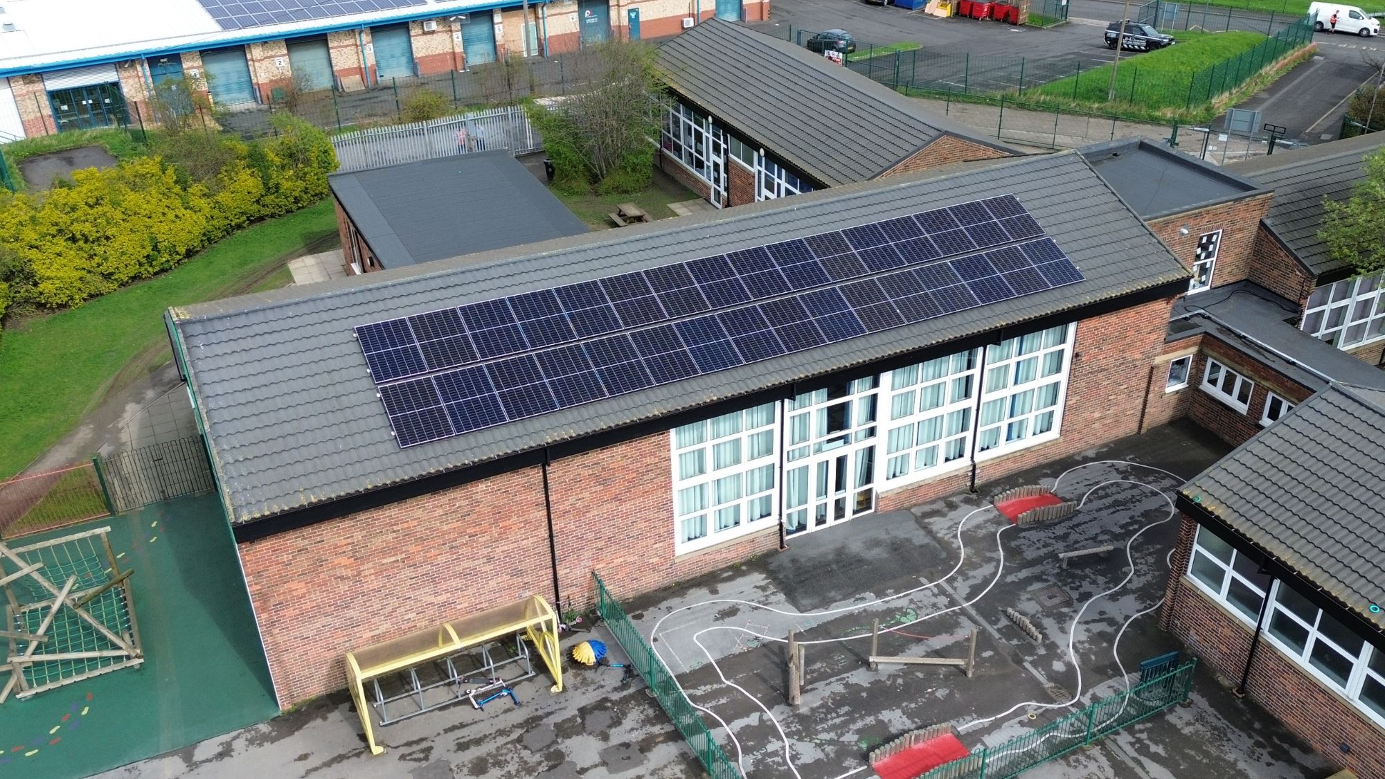 The Forest Academy Commercial Solar PV Installation - Barnsley