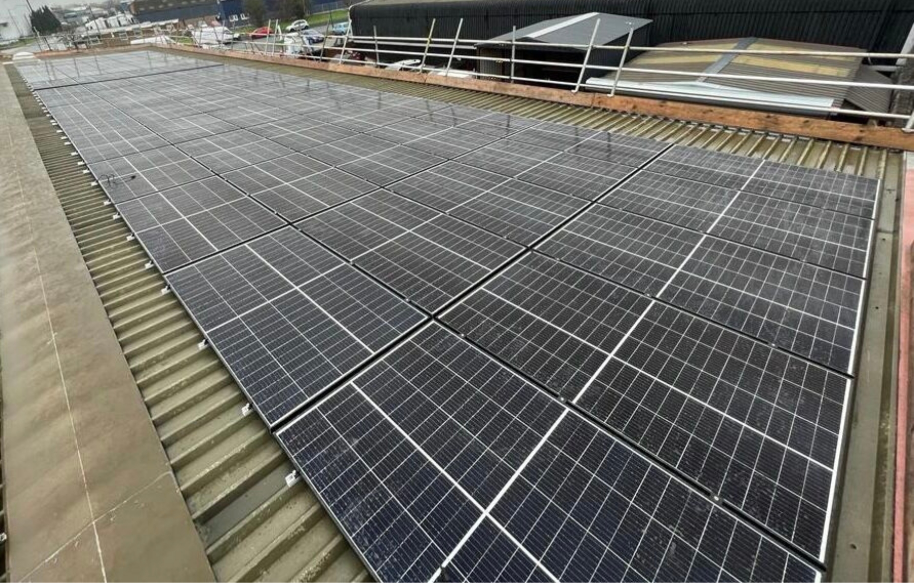 Great Coates Motors Solar PV Installation