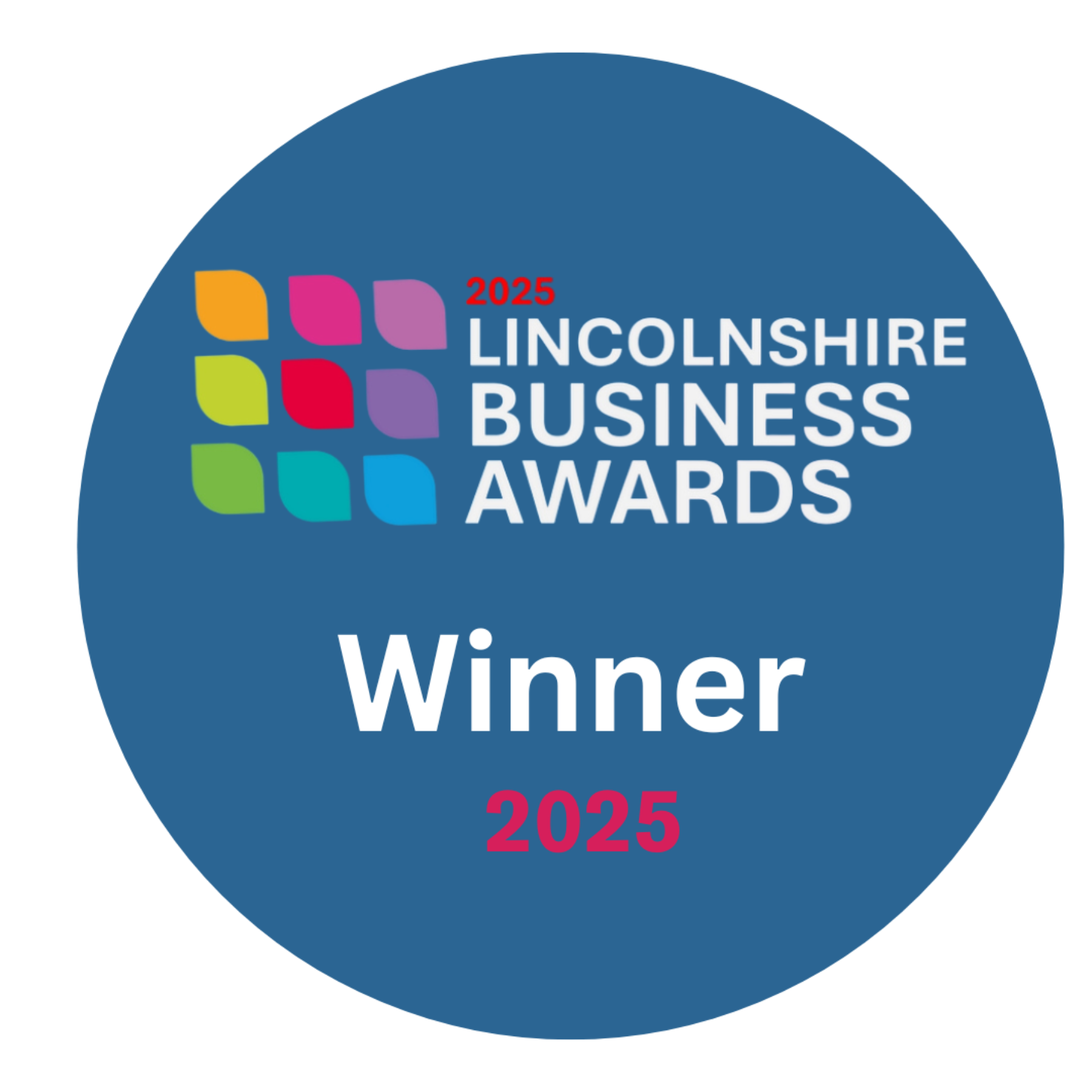 Lincolnshire Business Awards 2025 Winner Logo